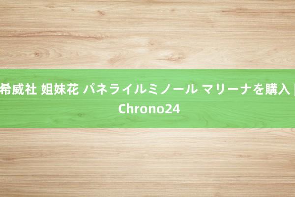 希威社 姐妹花 パネライルミノール マリーナを購入 | Chrono24